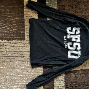 Black SFSU Gators Long Sleeve Shirt